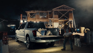F-150 Lightning At the Work Site  F-150  Ford