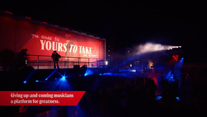BRIT Awards Billboard - The Stage Is Yours to Take