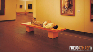 Freud's Life Exhibition: Divan Bench