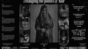 Untangling The Politics Of Hair - Case Board